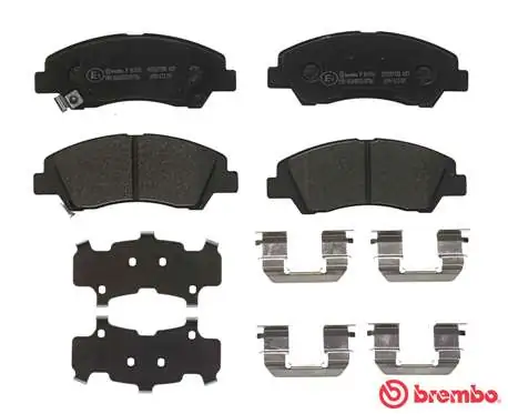 P30076 Brembo Pastillas delanteras
