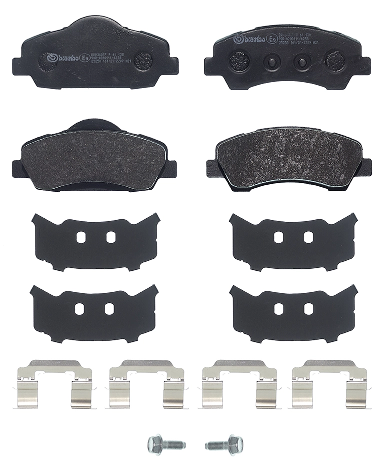 P61138 Brembo Pastillas delanteras