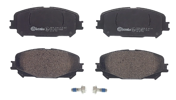 P68071 Brembo Pastillas delanteras
