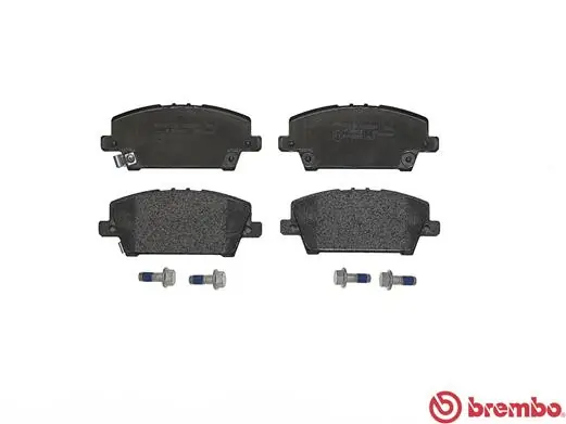 P28037 Brembo Pastillas delanteras