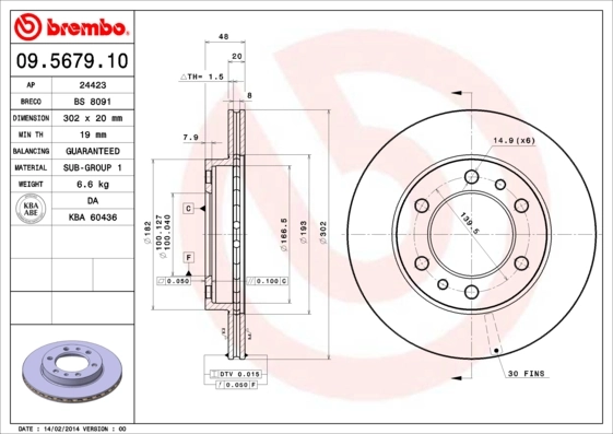 09567910 Brembo