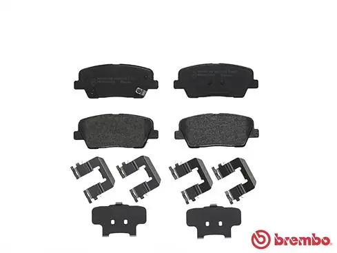 P30063 Brembo Pastillas freno traseras
