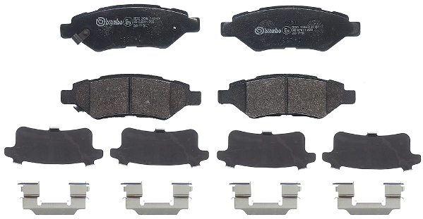 P09014 Brembo Pastillas freno traseras