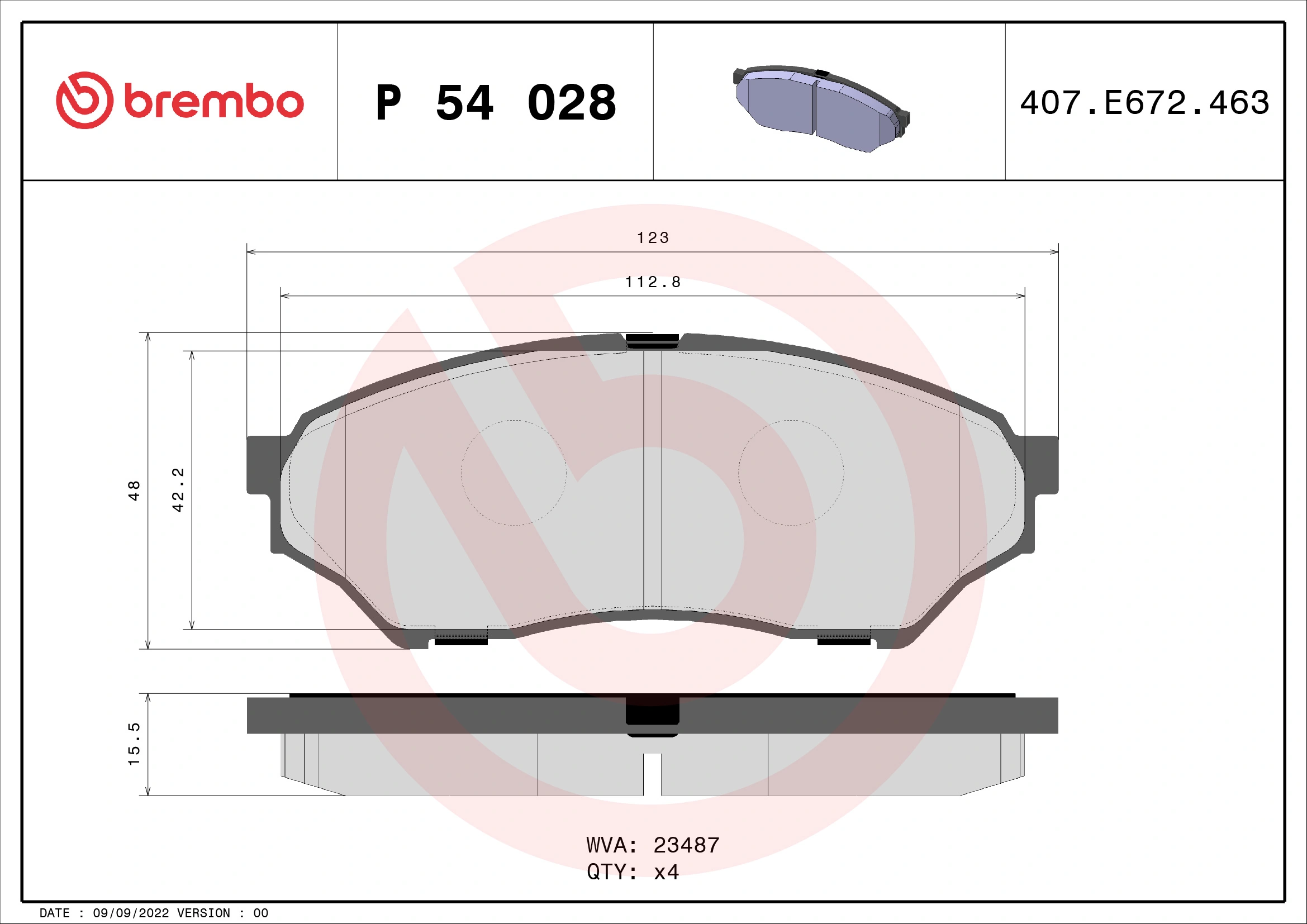 P54028 Brembo