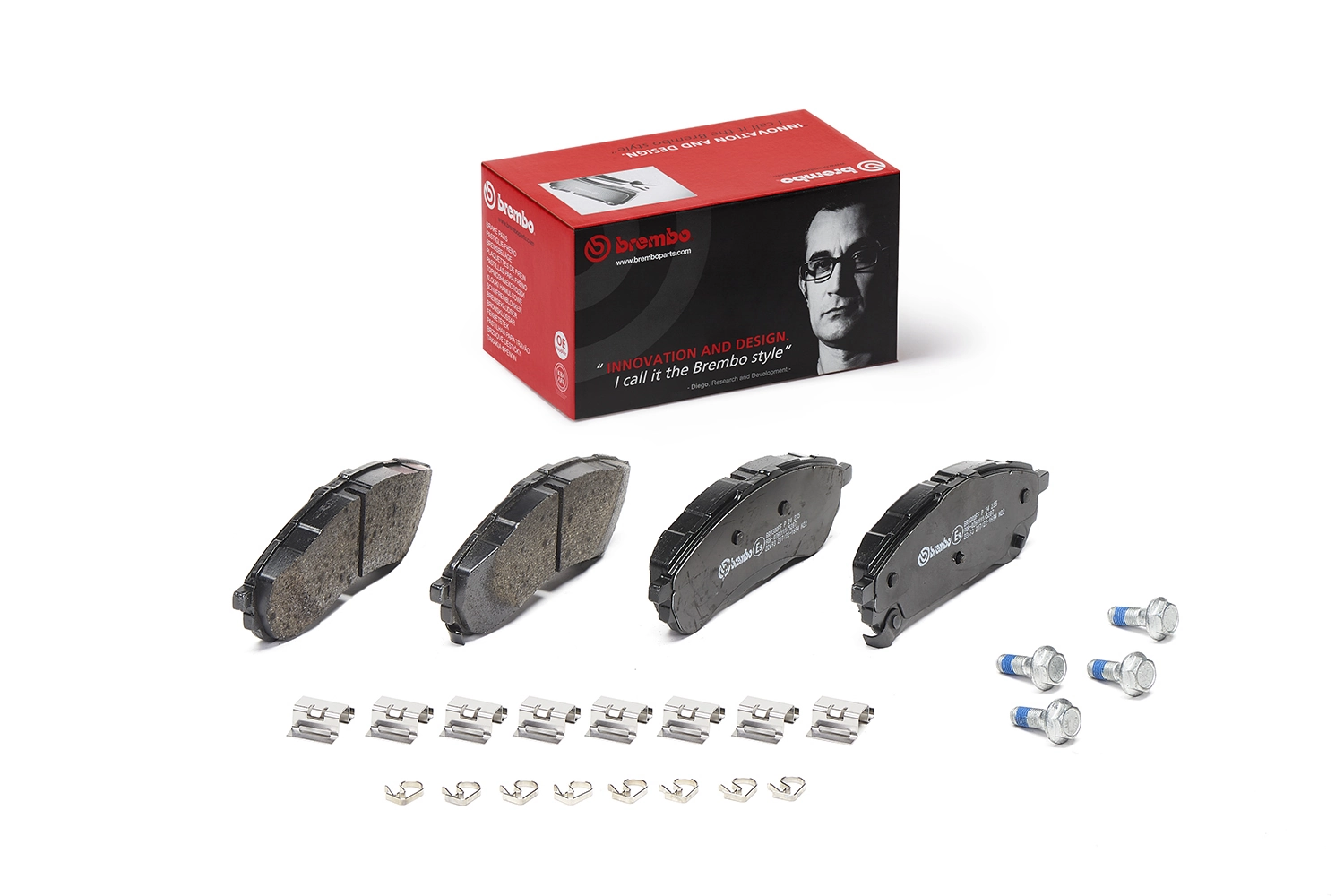 P24235 Brembo Pastillas freno traseras