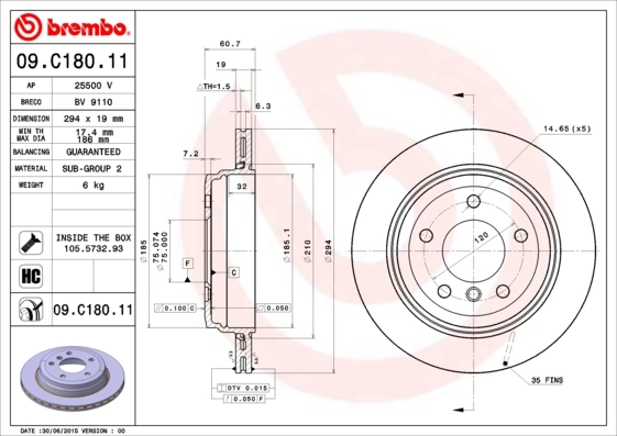 09C18011 Brembo