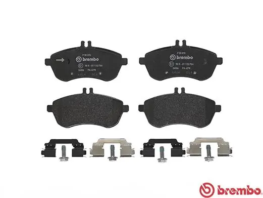 P50070 Brembo Pastillas delanteras