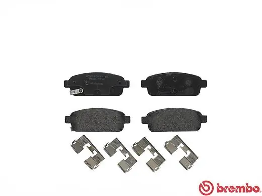 P59080 Brembo Pastillas freno traseras