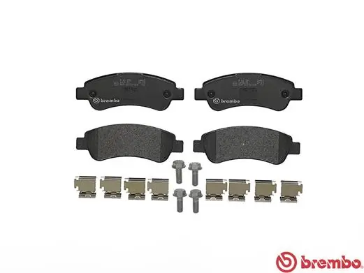 P61091 Brembo Pastillas freno traseras
