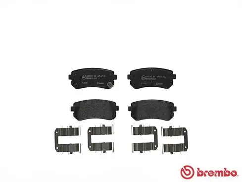 P30051 Brembo Pastillas freno traseras