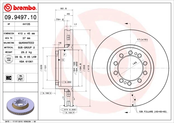 09949710 Brembo