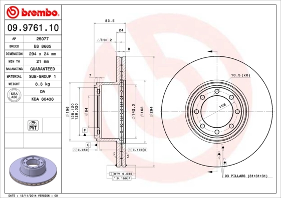 09976110 Brembo