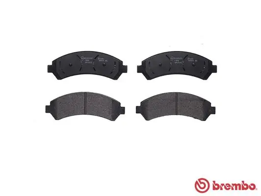P10016 Brembo Pastillas delanteras