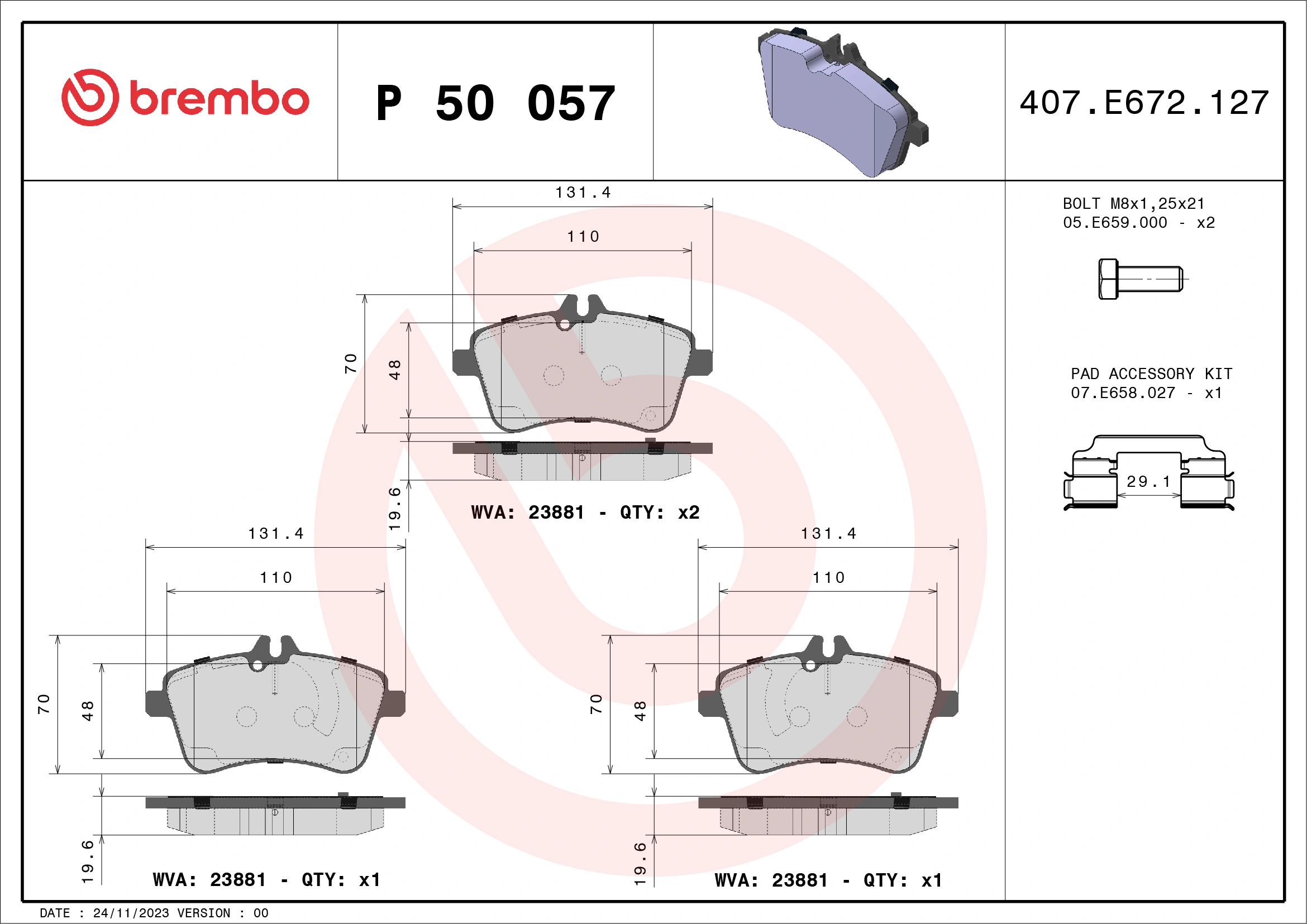 P50057 Brembo