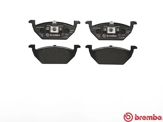 P85041 Brembo Pastillas delanteras