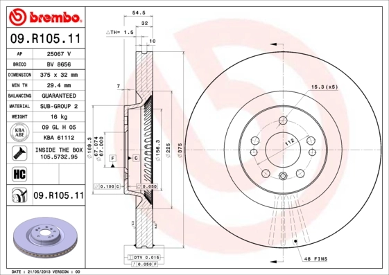 09R10511 Brembo