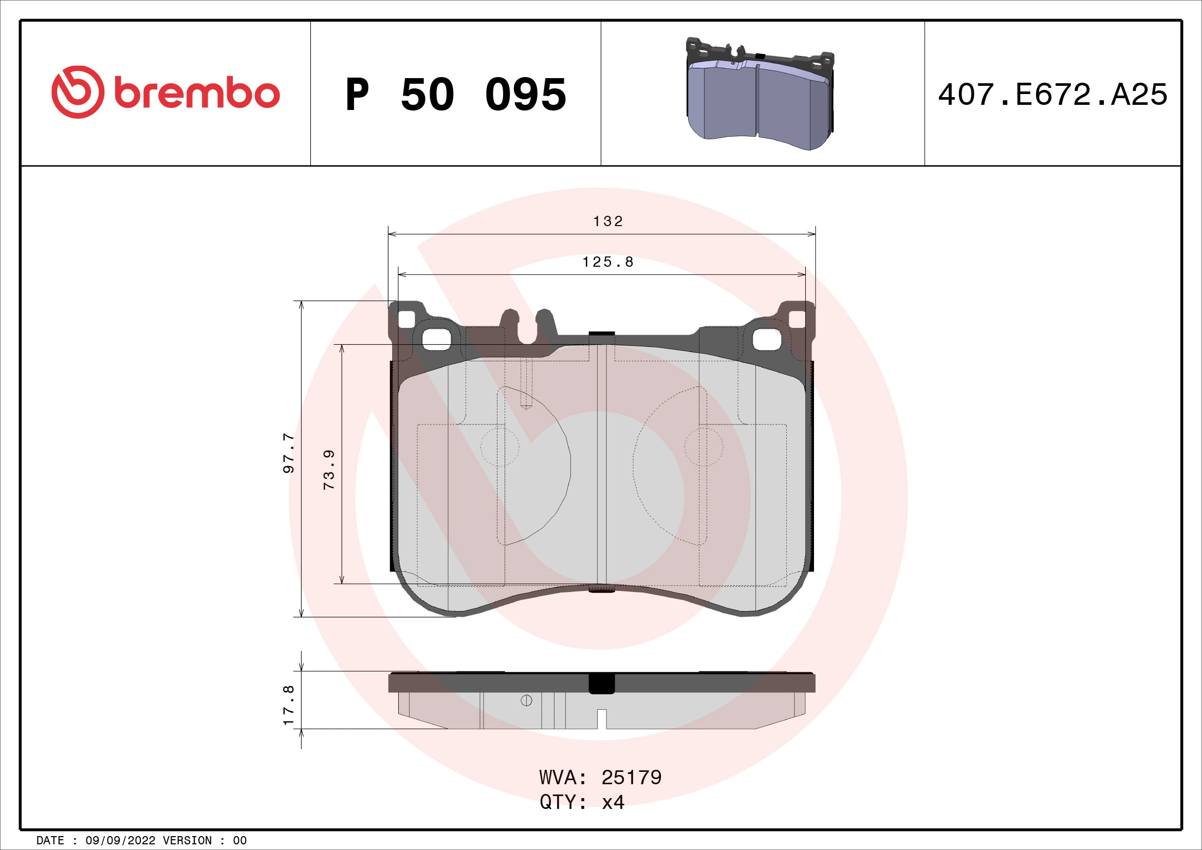 P50095 Brembo