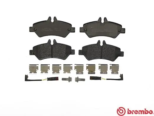 P50084 Brembo Pastillas freno traseras