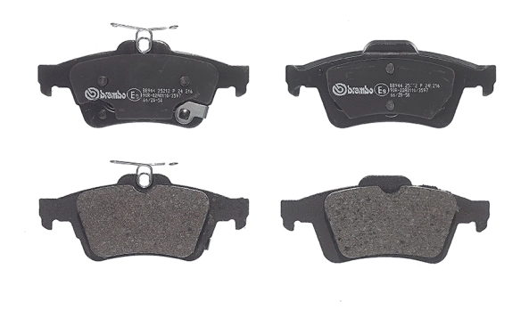 P24216 Brembo Pastillas freno traseras