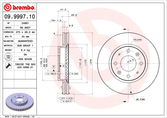 09999710 Brembo