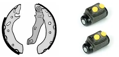 Kit de zapatas de frenos de tambor, con cilindros, completo Ford Escort  familiar comprar en España