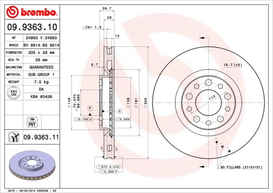 09936310 Brembo