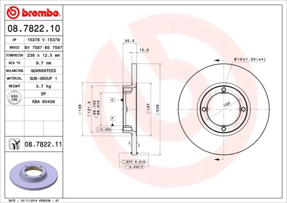 08782210 Brembo