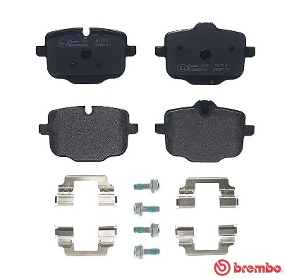 P06101 Brembo Pastillas freno traseras