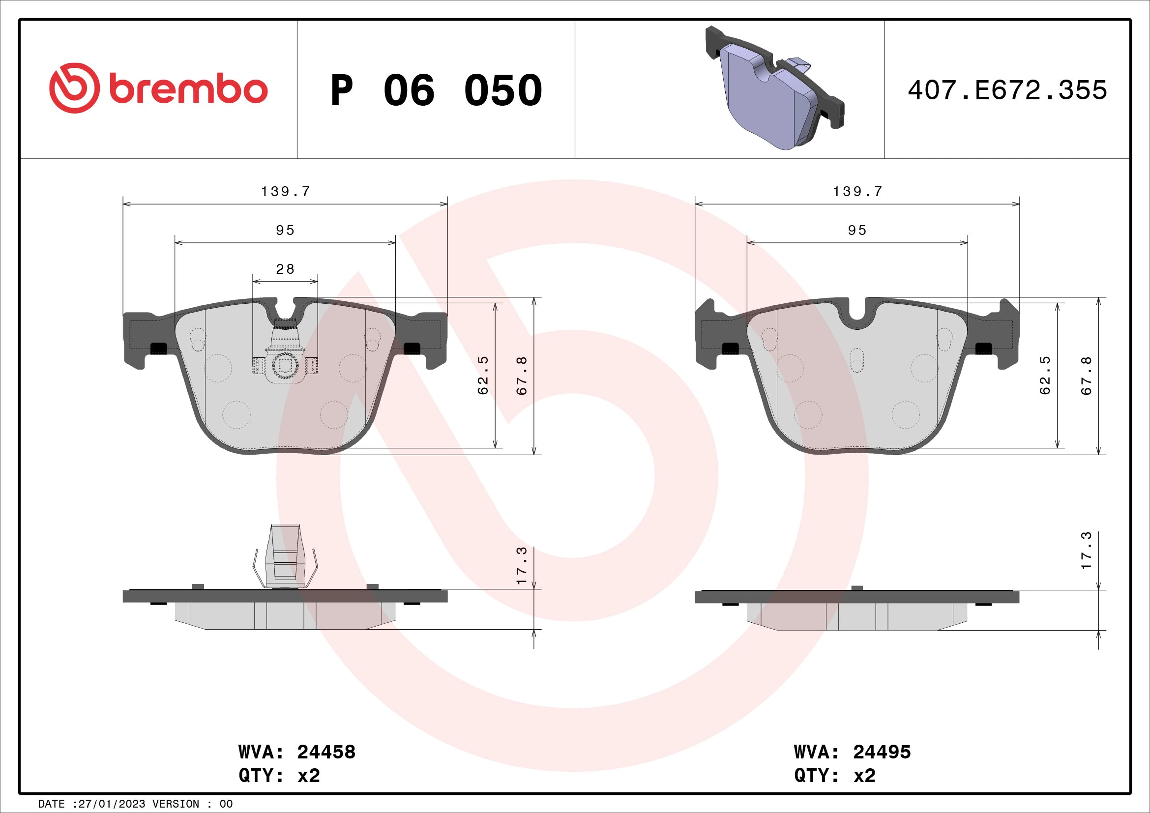 P06050 Brembo