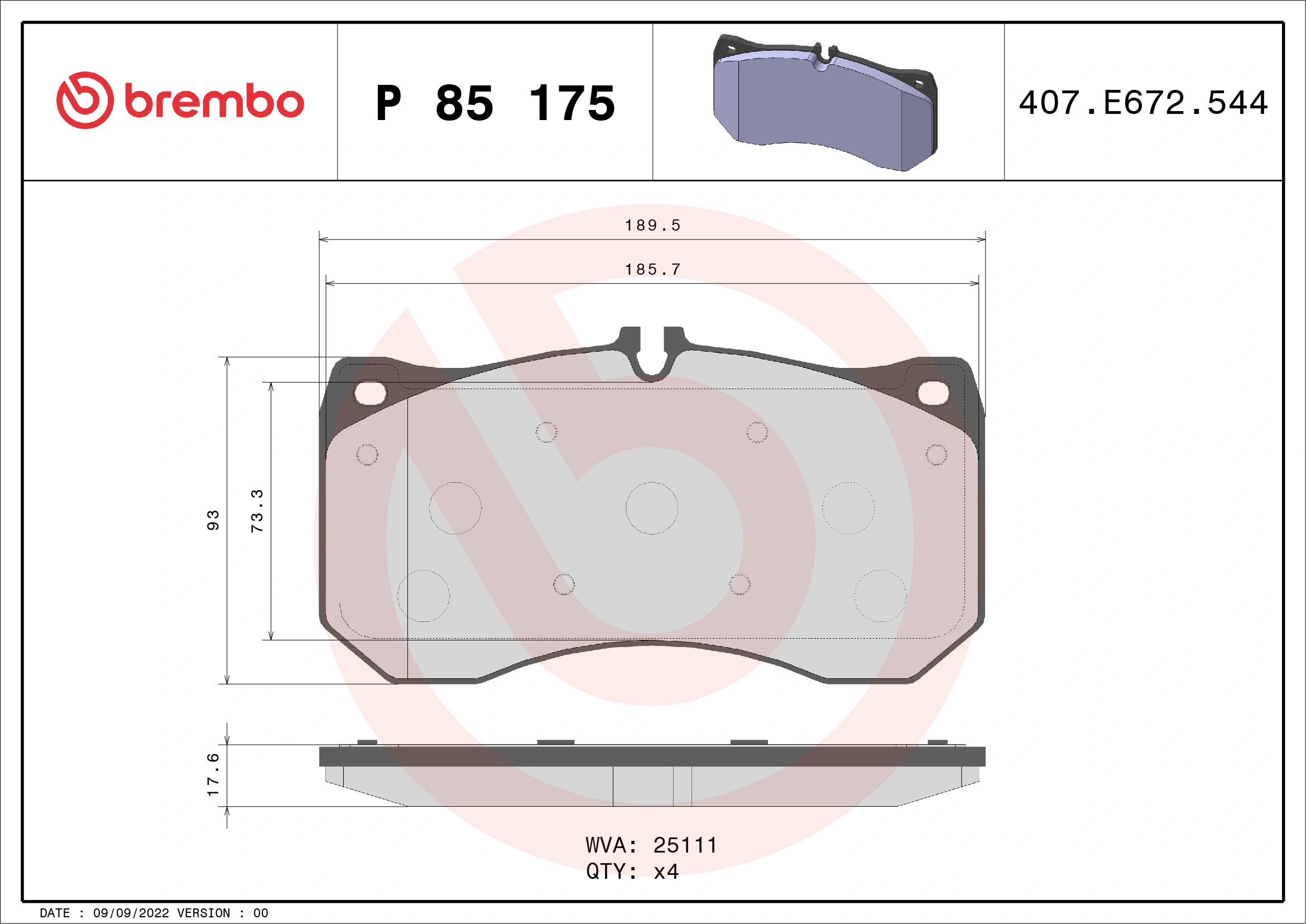 P85175 Brembo