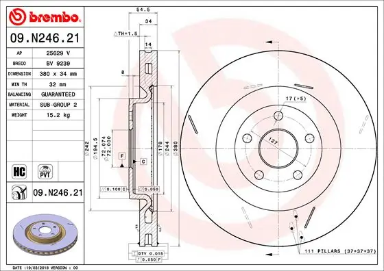 09N24621 Brembo