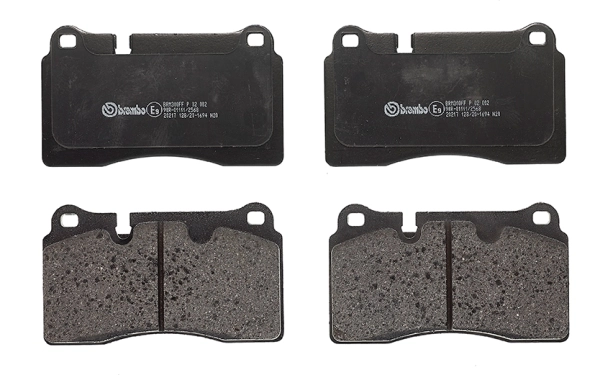 P02002 Brembo Pastillas delanteras