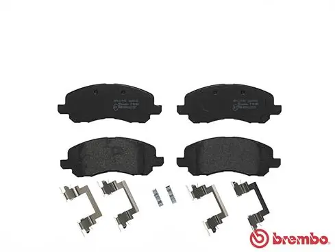 P18001 Brembo Pastillas delanteras