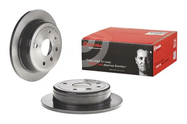 08A87211 Brembo Freno de disco trasero
