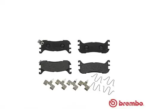 P49021 Brembo Pastillas freno traseras