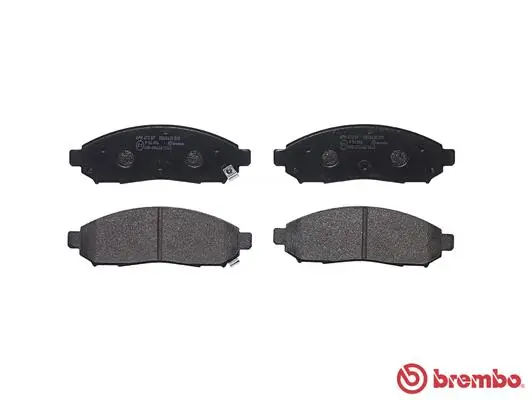 P56096 Brembo Pastillas delanteras