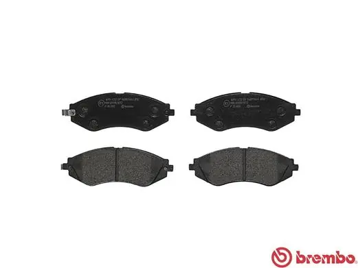 P15002 Brembo Pastillas delanteras