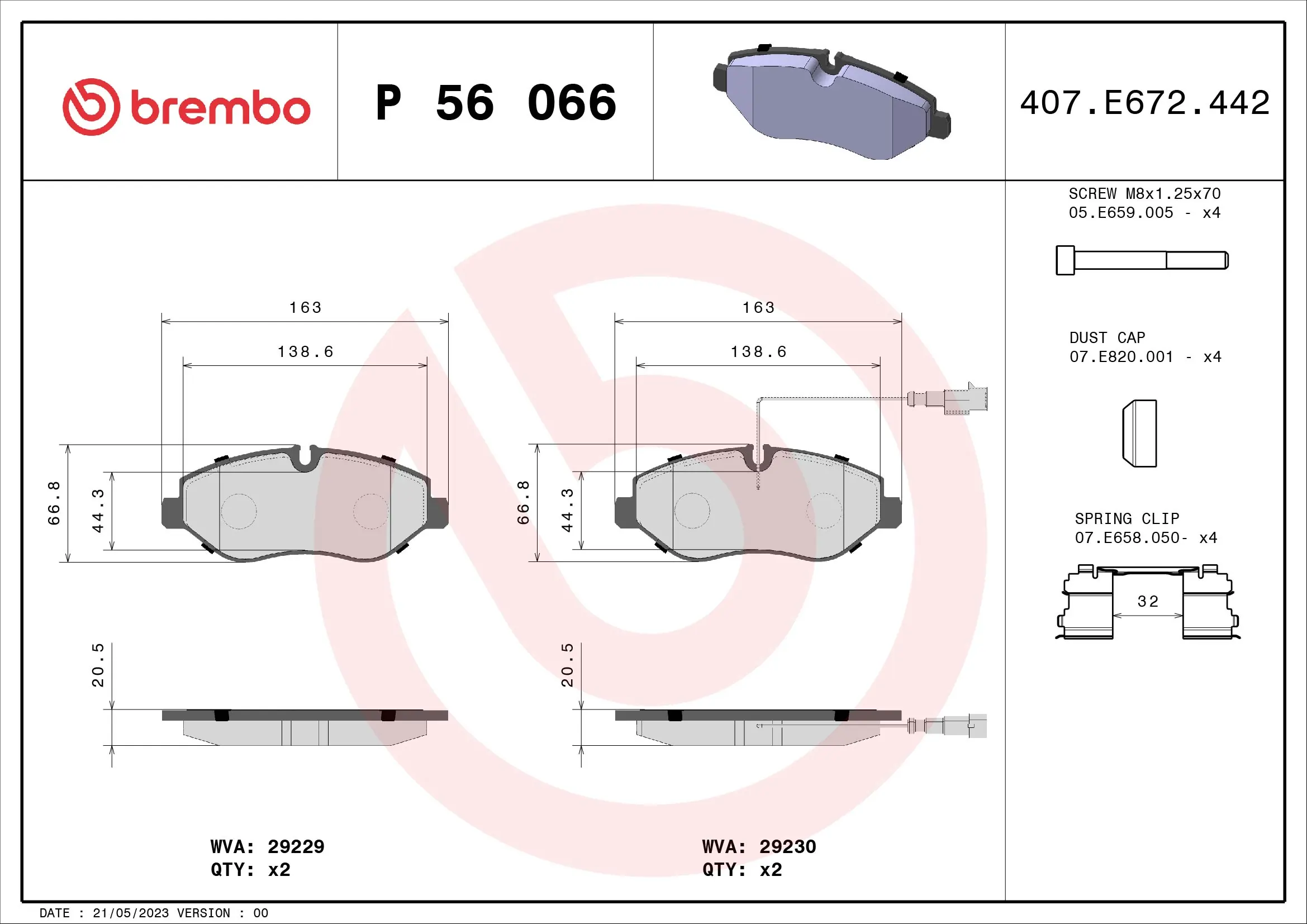 Pastillas de freno Nissan Cabstar  plataforma a bordo comprar en España