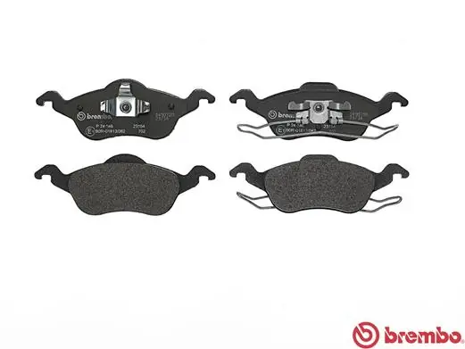 P24046 Brembo Pastillas delanteras