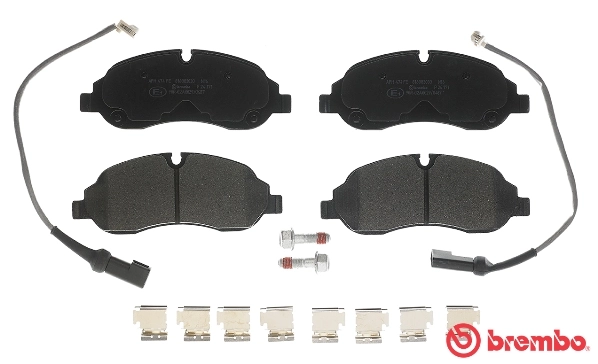 P24171 Brembo Pastillas delanteras