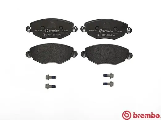 P24060 Brembo Pastillas delanteras