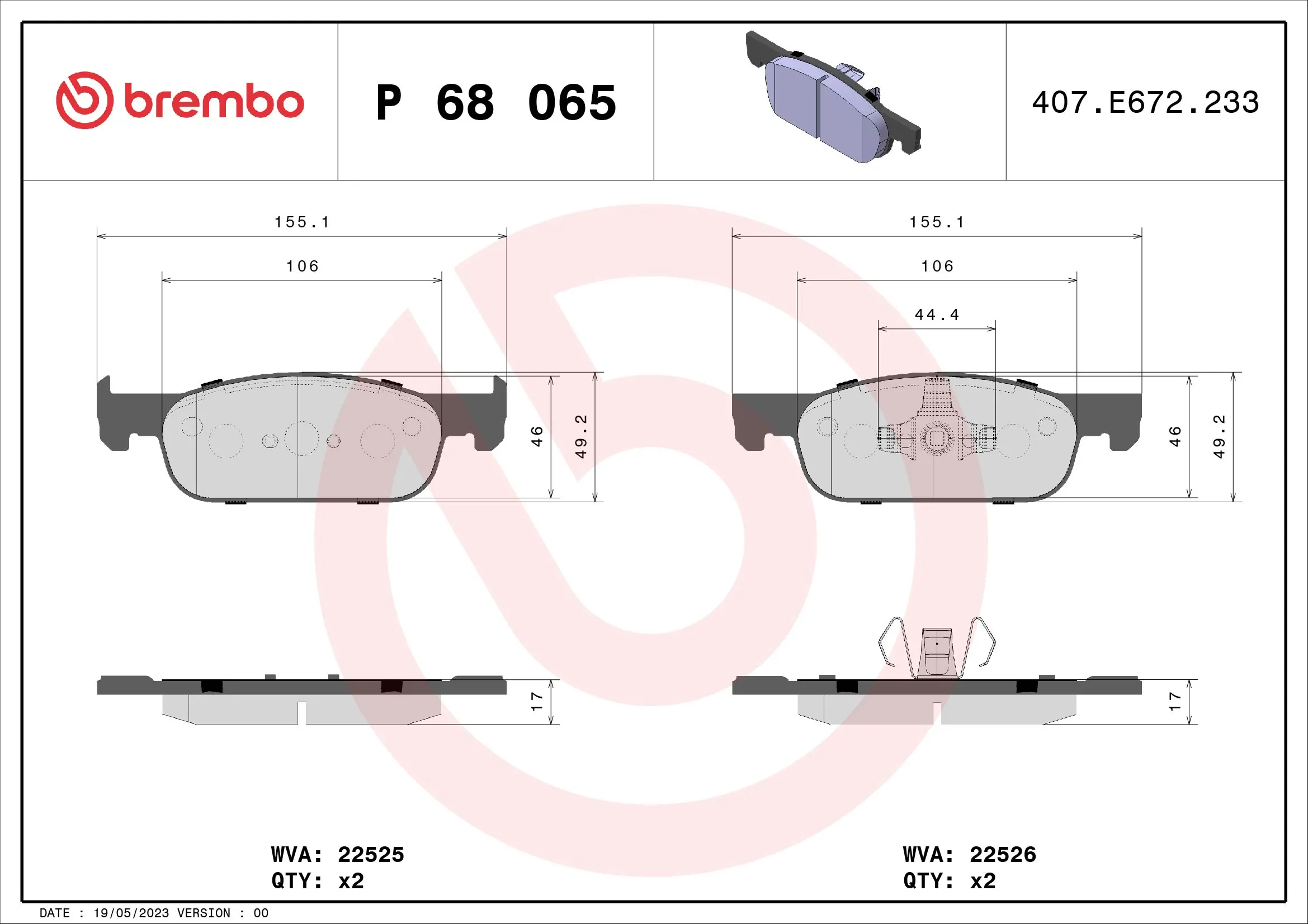 P68065 Brembo
