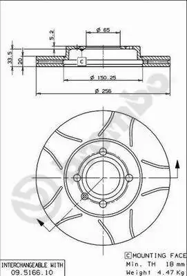 09516675 Brembo