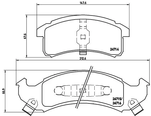P07002 Brembo