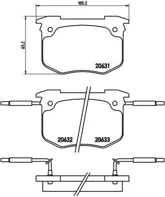 P68011 Brembo