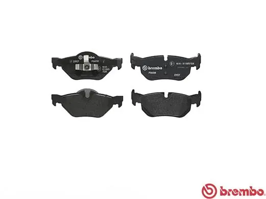 P06038 Brembo Pastillas freno traseras