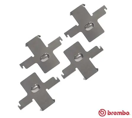 Juego de resortes de sujeción de pastillas de freno delanteras para Nissan Patrol Y60