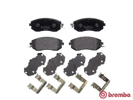 P78021 Brembo Pastillas delanteras