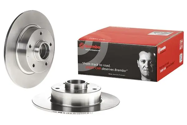 08B36917 Brembo Freno de disco trasero