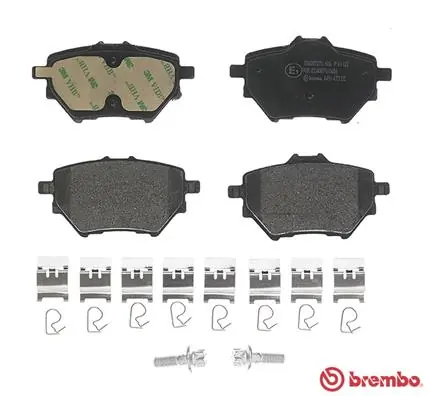 P61122 Brembo Pastillas freno traseras